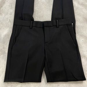 Helmut Lang skinny black pants alloy wool. New with tags, have a starch. Size 0